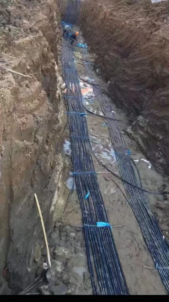 水平管连接