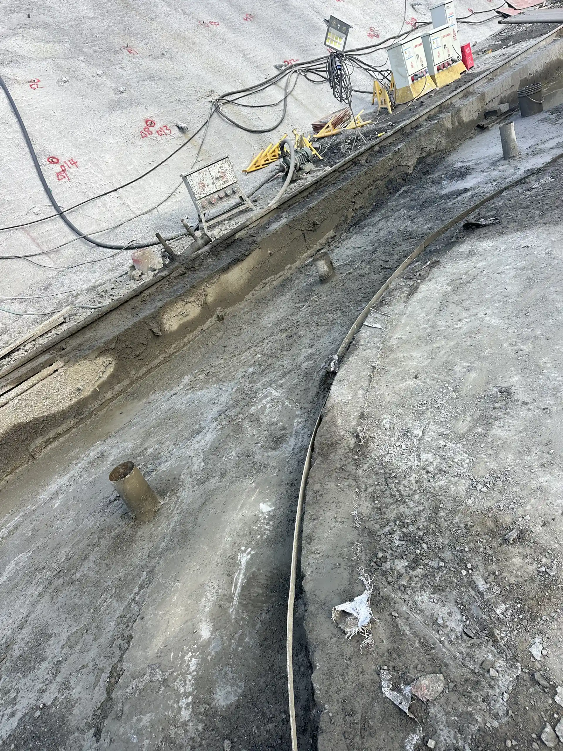 水库注浆井
