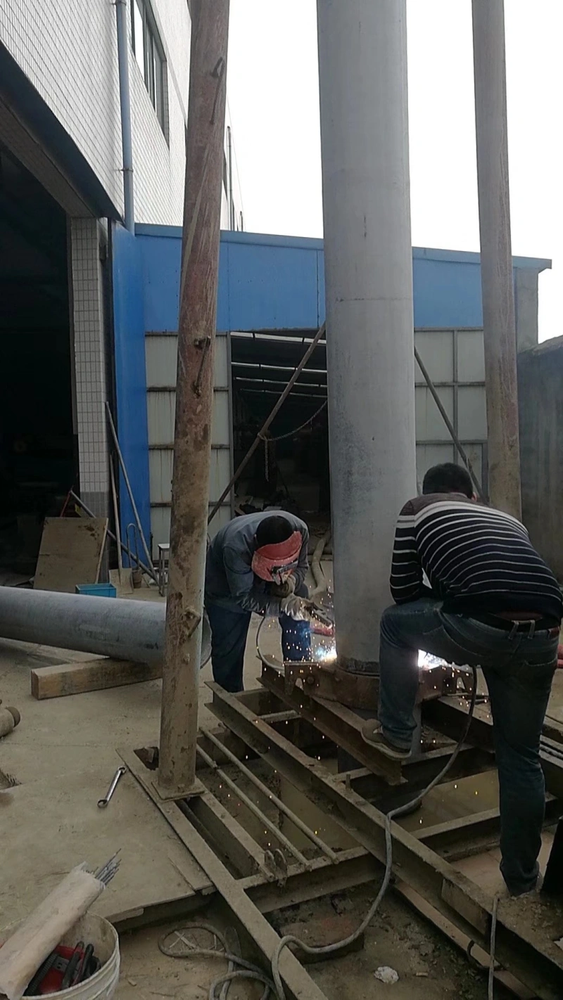 丽水岩石井施工现场钻井工程案例