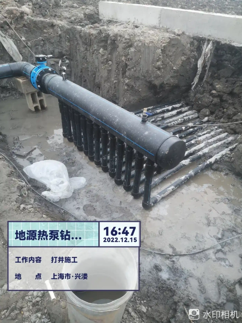 丽水水平管链接施工现场实景钻井工程案例